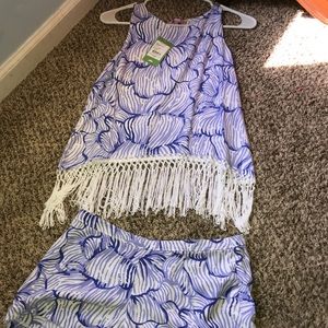 Lily Pulitzer two piece set